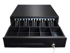 16 Inch Black Color Cash Box Drawer Notes & Coins