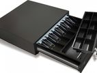 16 Inch Black Color Cash Box Drawer Notes and Coins