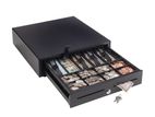 16 Inch Black Color Cash Box Drawer Notes & Coins