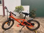 16-inch Decathlon Orange Kids Bike