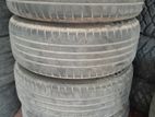 16" Used alloy Wheel Set With 195/55-16 Kapsen Chinese 04 Tyres