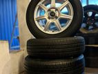 165/70 R14 ALLOY WHEEL SET With Tyres of 4 TUBELESS TOYO 2024