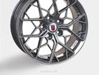 16X7 5X114.3 HYPER BLACK ALLOY WHEEL