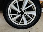 17” Alloy Wheels with Tyres 215/55/17