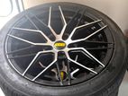 17" Inch Alloy Wheels with 215/45/R17 Tyres