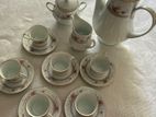 17 Pcs Noritake Coffee Set