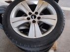 17"inches Wheels with Tyres (used)