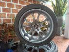 18 Inch Japan Alloys with Dunlop Tyres 225/50R18
