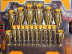 18 Pcs Screwdriver & Precision Set Herman HT 0122
