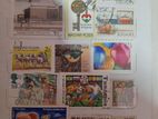 180 Stamps with Album