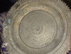 Antique Ceylon Brass Temple Nil Lamp Base 3.5kg