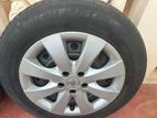 185/65/R15 Tyres with Rims and Wheel Covers