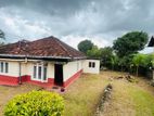 18.5 Perch Land with House for Sale Piliyandala