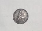 1851 Queen Victoria UK Farthing Coin
