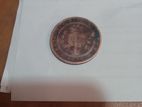 1890 Queen Elizabeth 5 Cent Coin