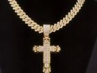 18K Plated Punk Style Chain with Pendant