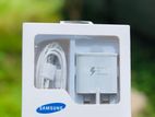 18W Samsung Charger with Type C Cable