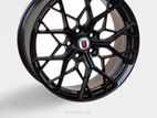 18X8 5X114.3 MATT BLACK ALLOY WHEEL