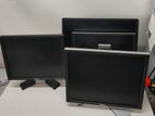 19" Hp Sqaure LCD Monitors Set