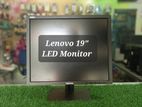 19" LENOVO LED MONITOR