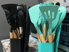 19 Piece Silicone Kitchen Utensils Set