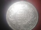 1918 One Rupee Indian Coin