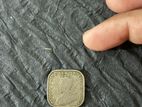 1920 5 Cent Ceylon Ancient Coin