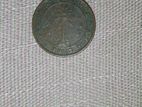 1937 Ceylon One Cent Coin