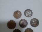 1942, 1945, 1948( One Cent ) Old Coins Set (7coins)
