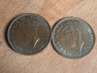 1942 Ceylon Old Coins