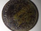 1945 1 Cent Ceylon Coin