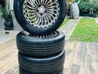 195 x 65 x15 Alloy Wheel with Tyres