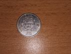 1957 Ceylon One Rupee Coin