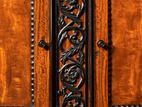 19th Century Ceylonese Indo-Dutch Satinwood and Ebony Cabinet