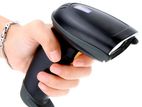 1D Hand Wired Barcode Scanner - Red Link