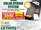 1KVA Solar Hybrid System