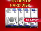 1TB Hard Disk Laptop