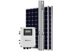 2” 1HP DC Submersible Solar Water Pump Package