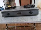 2 Burner Gas Cooker with Table