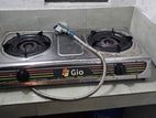 2 Burner Gas Cooker with Regulator