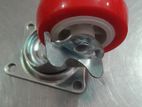 2 Caster Wheel Red With Lock