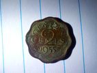 2 Cents Old Coin