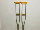 2 Cluchers ,Wheel Chair with Commode ,Tripod Walking Stick