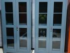 2 D Glass Door Steel Office Cupboard 6*3 Ft