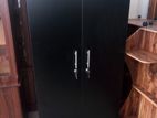 2 DOOR BLACK CUPBOARD (K-13)