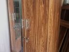 2 Door Glass Wardrobe