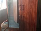 2 Door Melamain Design Wardrobe -Almari