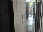 2 door melamine cupboard (K-18)
