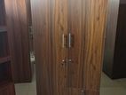 2 door melamine cupboard (K-22)
