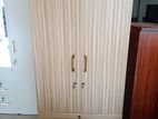 2 door melamine cupboard (K-8)